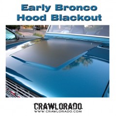 Ford Bronco Hood Blackout 