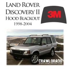 Land Rover Discover 2 Hood Blackout 