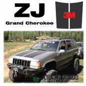 Jeep Grand Cherokee ZJ Hood Blackout 