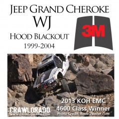 Jeep Grand Cherokee WJ Hood Blackout 