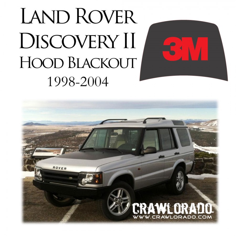 Land Rover Discover 2 Hood Blackout